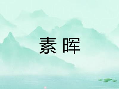 素晖