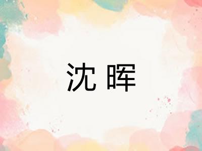 沈晖
