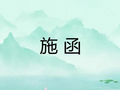 施函