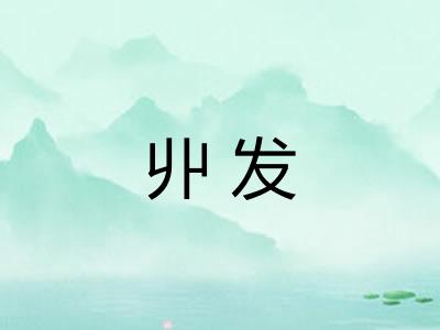 丱发