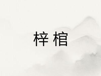 梓棺