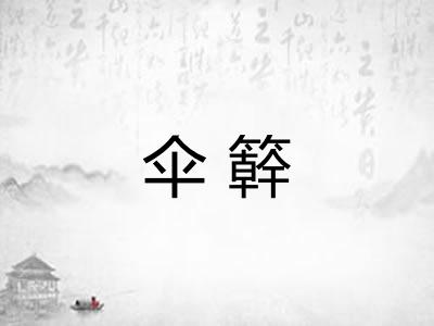 伞簳