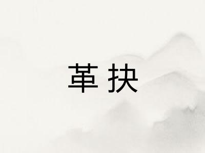 革抉