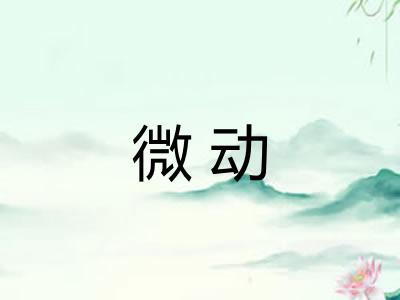 微动