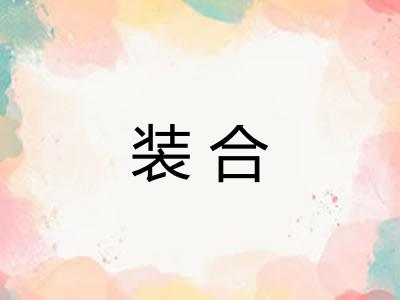 装合 装合