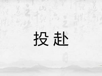 投赴