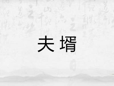 夫壻