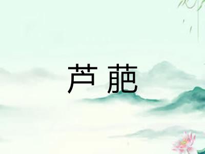 芦萉