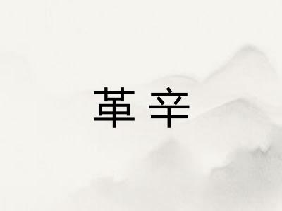 革辛