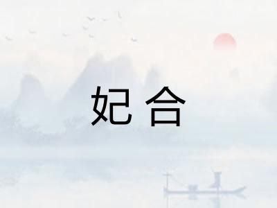 妃合
