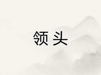 领头