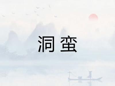 洞蛮
