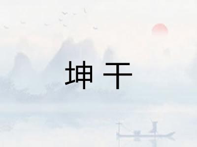 坤干