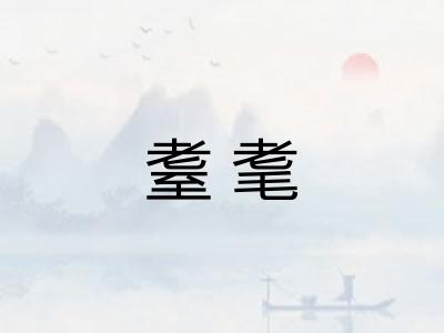 耋耄