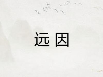 远因