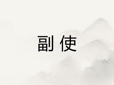 副使