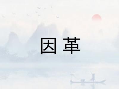 因革