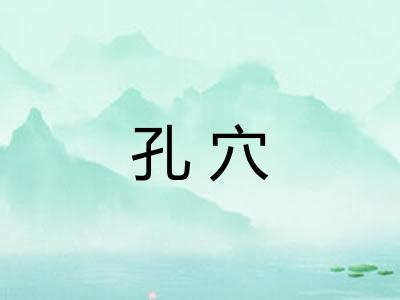 孔穴