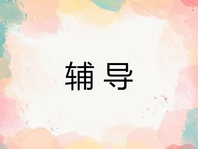辅导