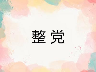 整党