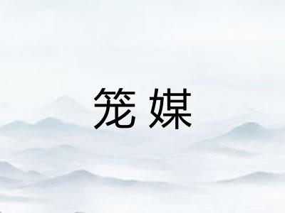 笼媒