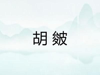 胡皴