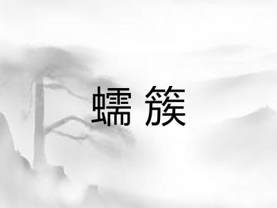 蠕簇