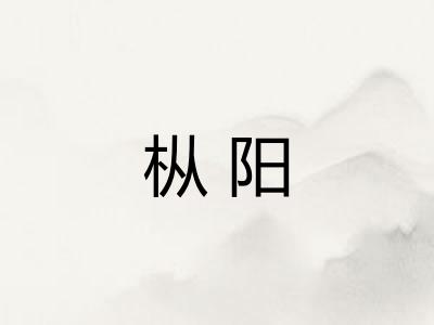 枞阳