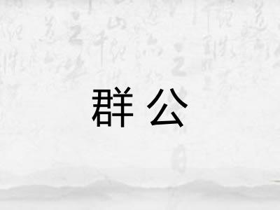 群公