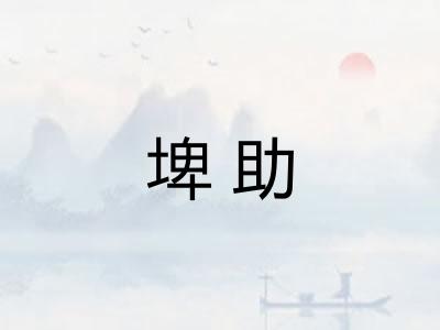 埤助 埤助