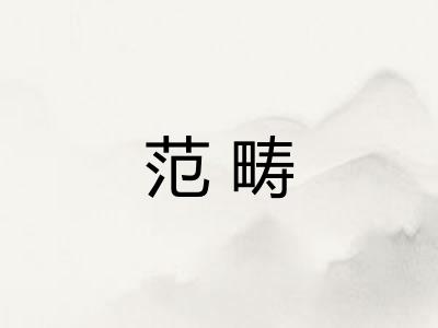 范畴