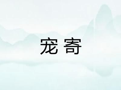 宠寄
