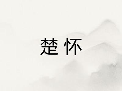 楚怀