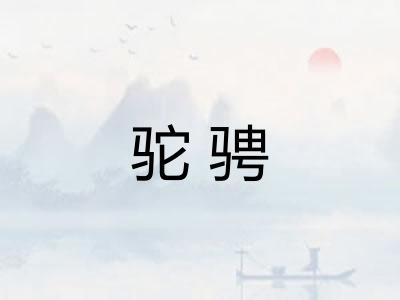 驼骋