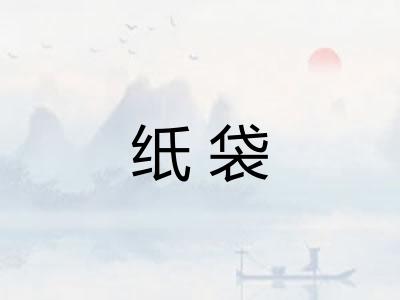 纸袋