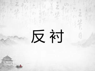 反衬