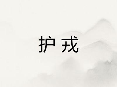 护戎