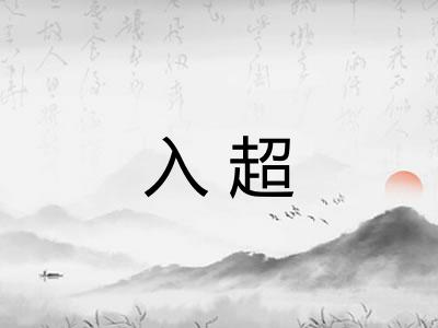 入超
