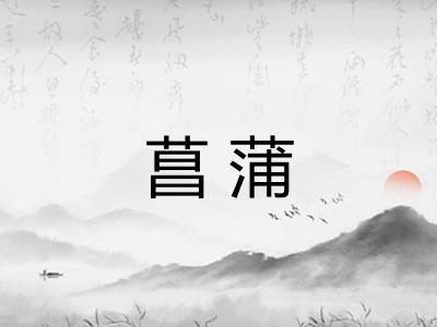 菖蒲