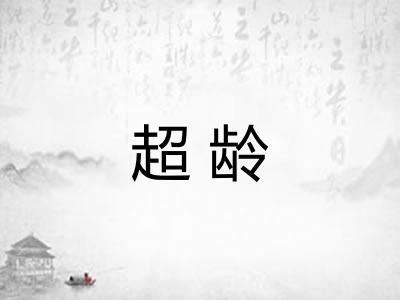 超龄
