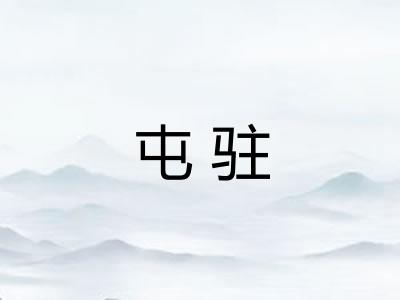 屯驻