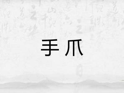 手爪