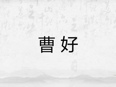曹好
