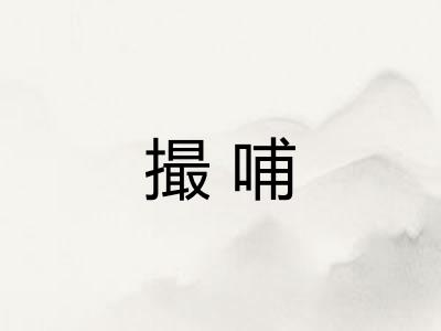 撮哺