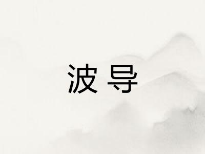 波导