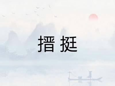 搢挺