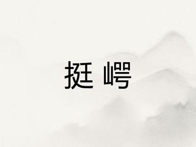 挺崿