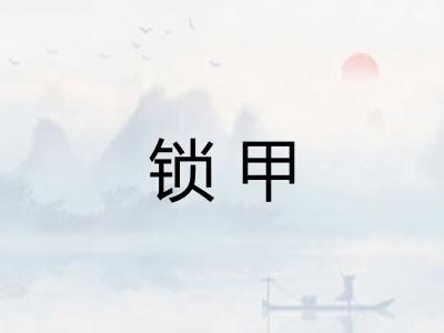 锁甲