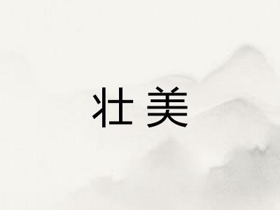 壮美