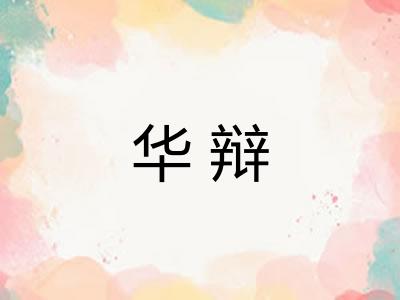 华辩